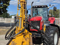 Tracteur Massey Ferguson 6475 Dyna-6 met Herder MBK513LS met klepelmaaier
