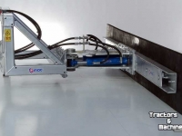 Rabot caoutchouc Qmac Modulo rubber yard scraper 2.40 mtr hook up Euro
