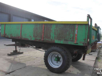 Benne agricole  Kipwagen kiepwagen kipper kieper enkelas met kenteken
