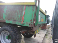 Benne agricole  Kipwagen kiepwagen kipper kieper enkelas met kenteken