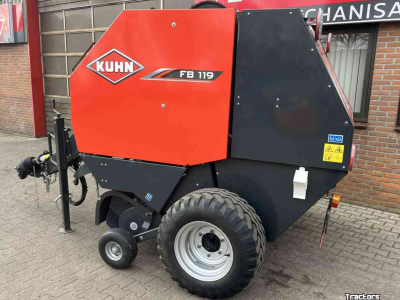 Presses Kuhn FB119 balenpers, bermenpers.