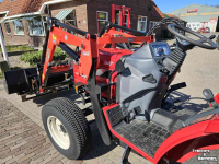 Tracteur pour horticulture Mitsubishi MT36 4WD HST minitrekker met voorlader. Slechts 82 uur!