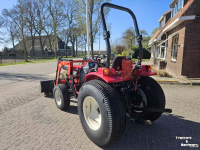 Tracteur pour horticulture Mitsubishi MT36 4WD HST minitrekker met voorlader. Slechts 82 uur!
