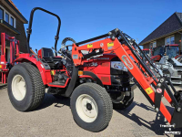 Tracteur pour horticulture Mitsubishi MT36 4WD HST minitrekker met voorlader. Slechts 82 uur!