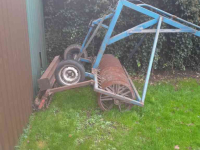 Rouleau compacteur latérale / avant  vorenpakker 2m met verkruimelrol