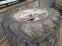 Roues, Pneus, Jantes, Barillets Jumelage Michelin 18.4R38 Dubbellucht Molcon