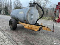 Tonneau de lisier Jako Vacuümtank, mesttank, tank 5000 liter. Mestverwerking