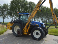 Tracteur New Holland tsa 125 + Herder MBK 512LS