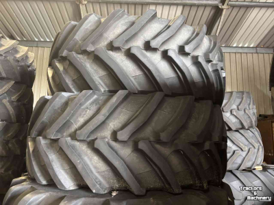 Roues, Pneus, Jantes, Barillets Jumelage Trelleborg 650/65R38 TM800 PT 90%