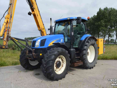 Tracteur New Holland tsa 125 + Herder MBK 512LS