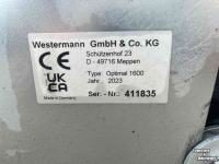 Balayeur Westermann Optimal 1600 Veegmachine