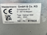 Balayeur Westermann Westermann Optimal 1600