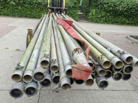 Tuyaux d‘irrigation  Beregeningsbuizen 32 stuks 6 meter lang
