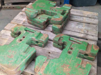 Poids frontaux John Deere 40 KG