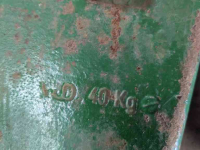 Poids frontaux John Deere 40 KG