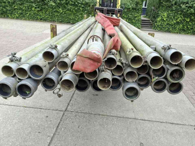 Tuyaux d‘irrigation  Beregeningsbuizen 32 stuks 6 meter lang