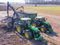 Pare-chocs avant John Deere trekkerbumper + frontgewicht  (tractorbumper / Unterfahrschutz)