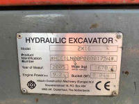 Mini pelleteuse Hitachi ZX16