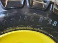 Roues, Pneus, Jantes, Barillets Jumelage Mitas 600/65 R38 & 540/65 R24