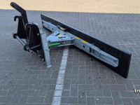 Rabot caoutchouc Zocon 1.80 mtr Giant + 3-punts aansluiting / Rubberschuif / Modderschuif / Erfschuif / Mestschuif / Sneeuwschuif
