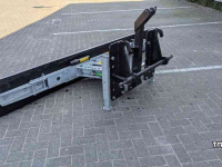 Rabot caoutchouc Zocon 1.80 mtr Giant + 3-punts aansluiting / Rubberschuif / Modderschuif / Erfschuif / Mestschuif / Sneeuwschuif