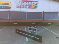 Rabot caoutchouc Zocon 1.80 mtr Giant + 3-punts aansluiting / Rubberschuif / Modderschuif / Erfschuif / Mestschuif / Sneeuwschuif