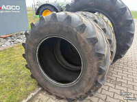 Roues, Pneus, Jantes, Barillets Jumelage Michelin Xeobib VF 710/60R42 + VF 600/60R30