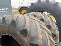Roues, Pneus, Jantes, Barillets Jumelage Michelin Xeobib VF 710/60R42 + VF 600/60R30