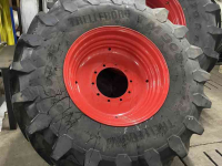 Roues, Pneus, Jantes, Barillets Jumelage Trelleborg TRELLEBORG 710/70R42 met 600/70R30 OP FENDT VELG 90%
