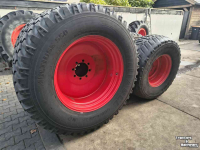 Roues, Pneus, Jantes, Barillets Jumelage Alliance 600/65R38 540/65R24