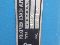 Combination de préparation du lit de semence Lemken korund koralle 4/560