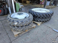 Roues, Pneus, Jantes, Barillets Jumelage  Alliance 12.4R46 en 11.2R46. Cultuurwielen. New Holland