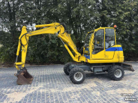 Pelleteuse  Wacker neuson 6502 mobiele kraan