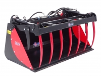 Benne à grappin / Fourche à grappin Qmac Krokodillenbak Pelikaanbak Pelikaangrijper 1.50 m