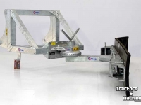 Rabot caoutchouc Qmac Modulo Gummischiebers für Hof 270cm mit Schaef Anbau