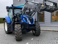 Tracteur New Holland T6.145 EC + NH TL 740 voorlader / frontlader