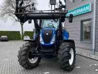 Tracteur New Holland T6.145 EC + NH TL 740 voorlader / frontlader