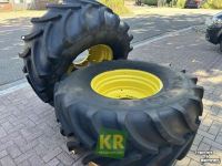 Roues, Pneus, Jantes, Barillets Jumelage Vredestein 600/70R28 Traxion