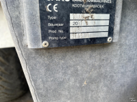 Tonneau de lisier Jako 10 m3 met Slootsmid sk620