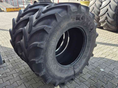 Roues, Pneus, Jantes, Barillets Jumelage Vredestein 600/70R28 Traxion XXL banden 12/23mm