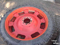 Roues, Pneus, Jantes, Barillets Jumelage Michelin 230/95-R48 en 230/95-R32