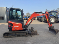 Pelles sur pneus Kubota U27-4