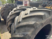 Roues, Pneus, Jantes, Barillets Jumelage Michelin 710/60R34