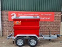 Autres matériel et accessoires de transport agricole  Snelverkeer tankwagen geremd - IBC op tandemas