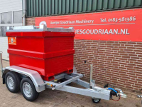 Autres matériel et accessoires de transport agricole  Snelverkeer tankwagen geremd - IBC op tandemas