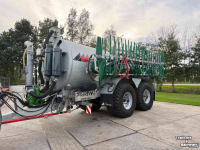 Tonneau de lisier Agrimat Agrimat 21 m3 vacuumtank +vogelzang 24 meter boom NIEUW STAAT
