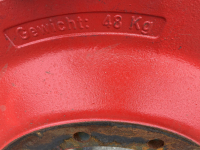 Tracteur Fendt wielgewicht houders 10 gats