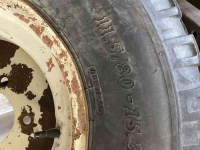 Roues, Pneus, Jantes, Barillets Jumelage International set brede voorbanden 2wd, op velg, 11.5/80-15.3