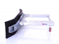 Rabots à lisier Qmac Modulo Rubber manure scraper 270cm hookup palletforks