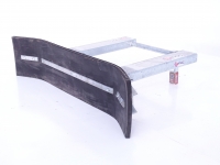 Rabots à lisier Qmac Modulo Rubber manure scraper 270cm hookup palletforks